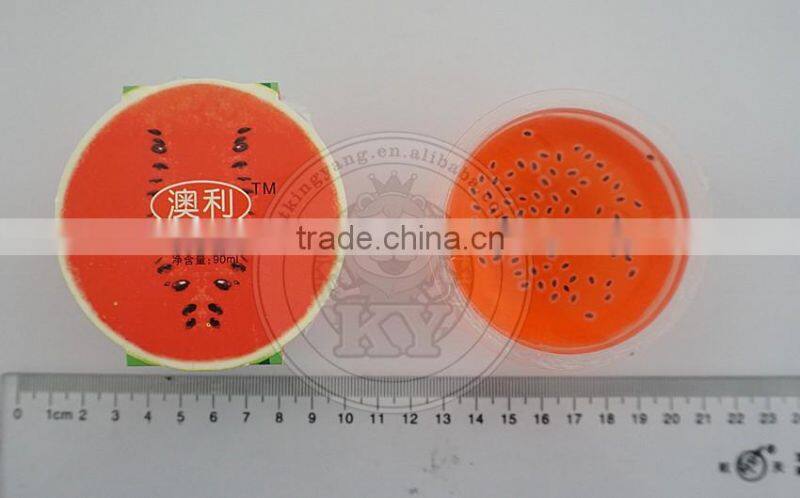 New Style Watermelon Fruity Jelly Pudding Cup