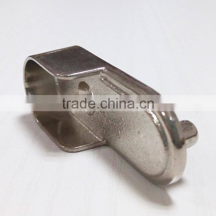 Nickel Plated Hanging Rail Wardrobe Tube Bracket Holder