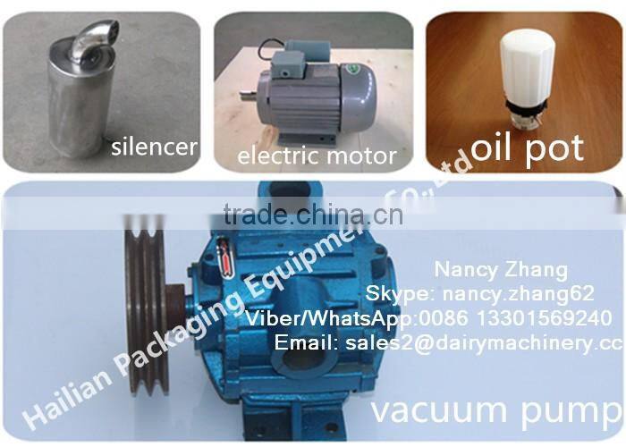 Cow Milk Vacuum Pump Oil Can with 500ml Volume