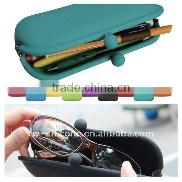 party favor eye-glasses bag popular silicone eye-glasses bag multifunctional