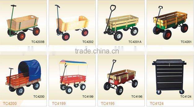 Premium Eco-Friendly Wagon Carts Toy L1075xW620xH1060mm.100Kg Capacity TC4202