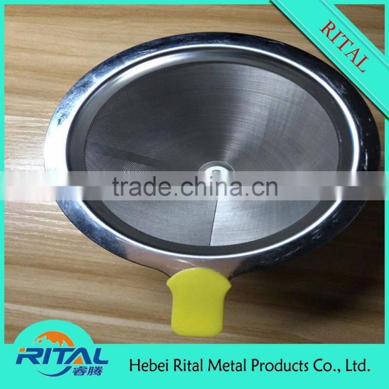 Pour Over Cone Coffee Dripper Maker with Stand