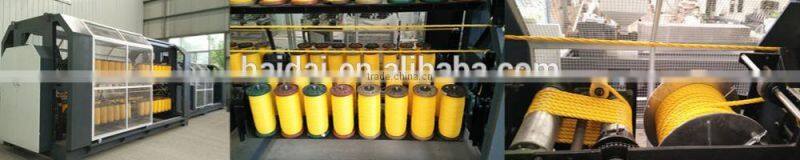 Plastic Nylon rope twisting machine for the production of ropes