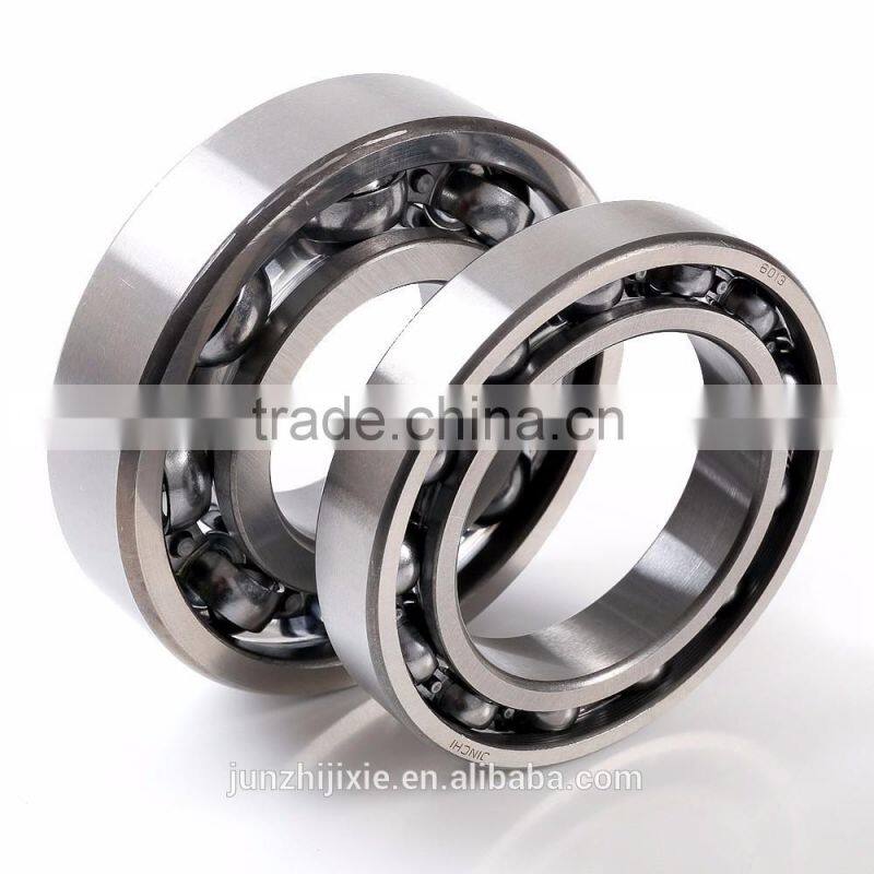 High precision long life deep groove ball bearing 6201 for engine bearing