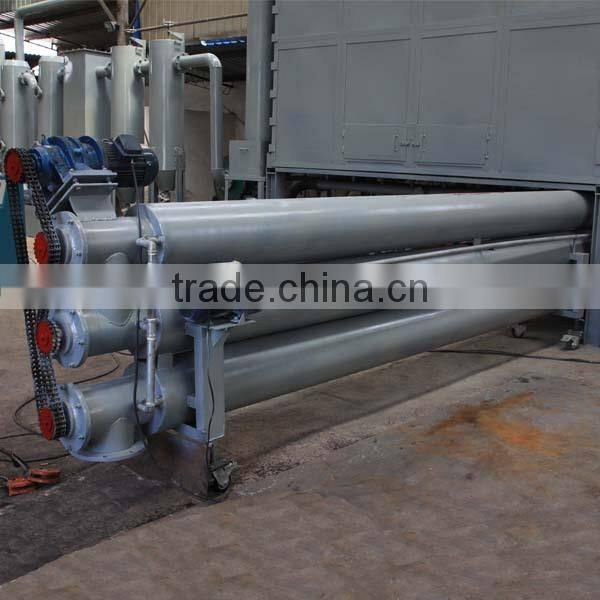 2015 new type! capacity 1.5T/H horizonal continuous carbonization furnace