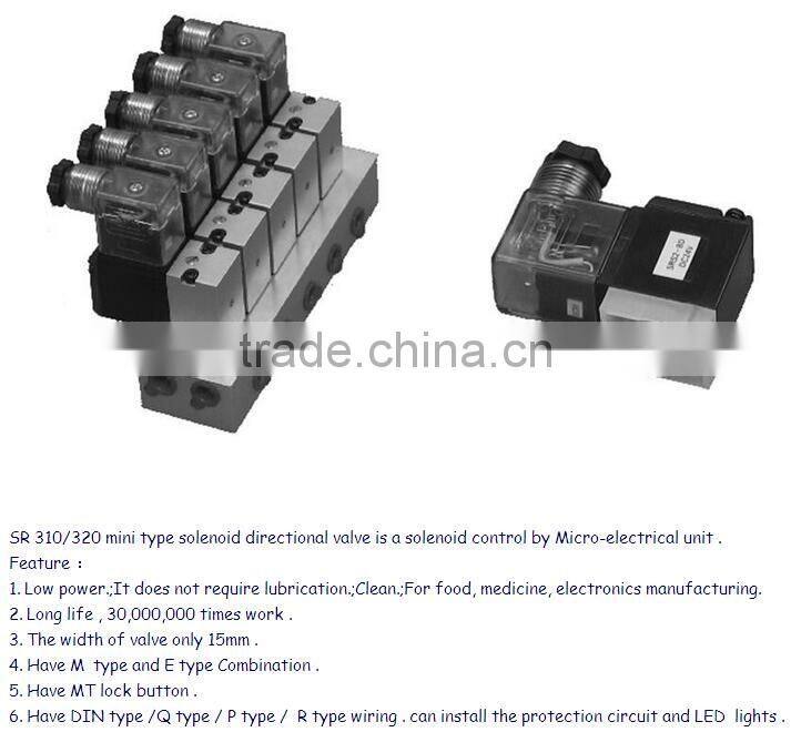 solenoid valve 3/2 way air solenoid valve 12v
