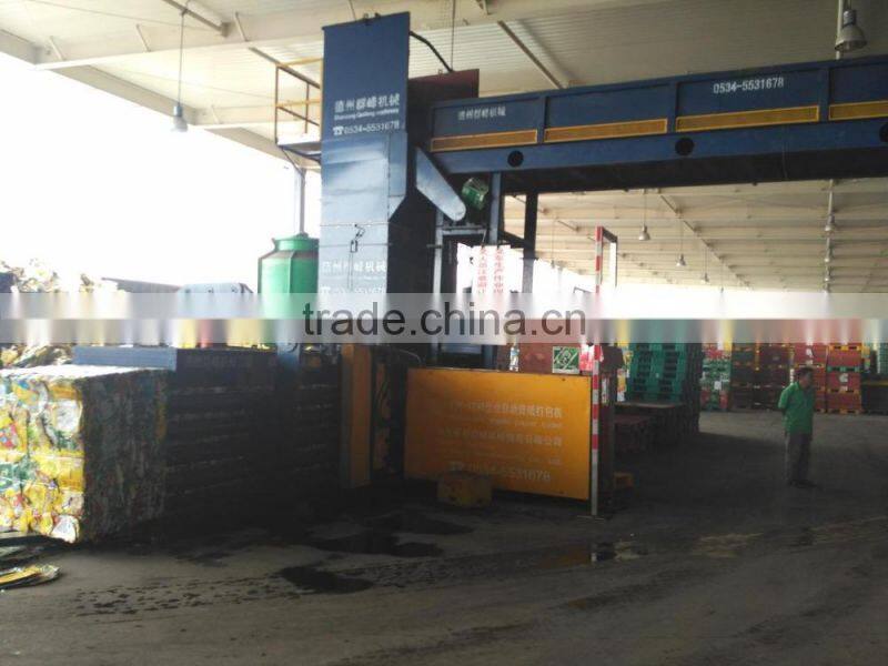Automatic hydraulic waste cardboard/waste carton baler machine