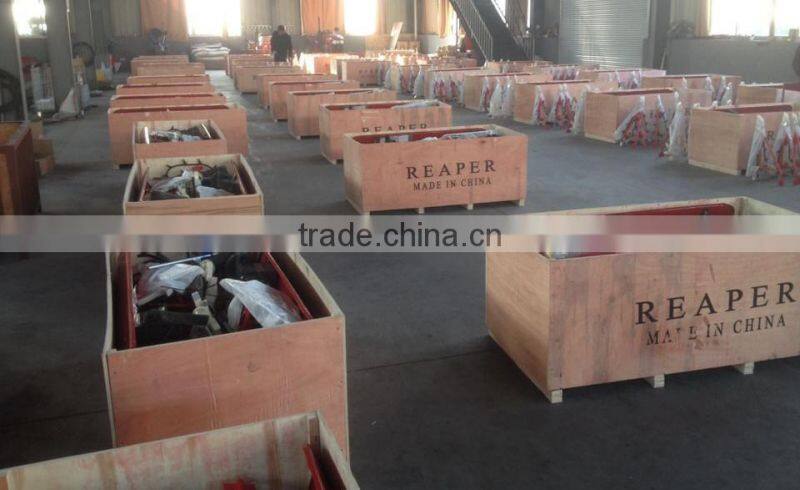 factory supply best selling mini rice reaper / rice harvester