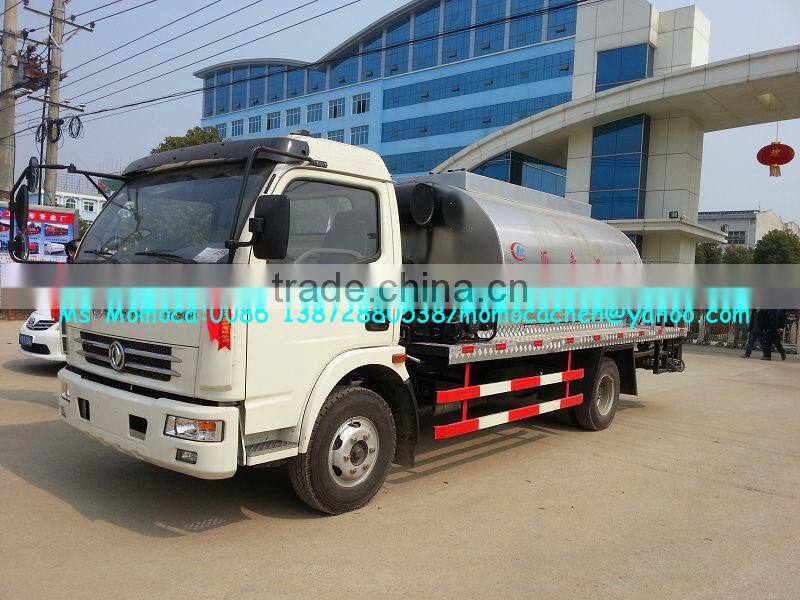 6 wheelers asphalt distributor truck,asphalt spray truck,bitumen spraying truck