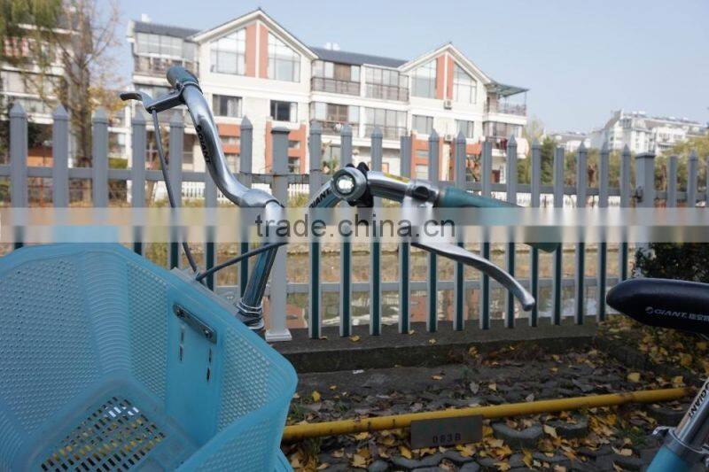 Aluminum alloy colour body of bike front light,1 super bright white LED bike light,240 degree view angle