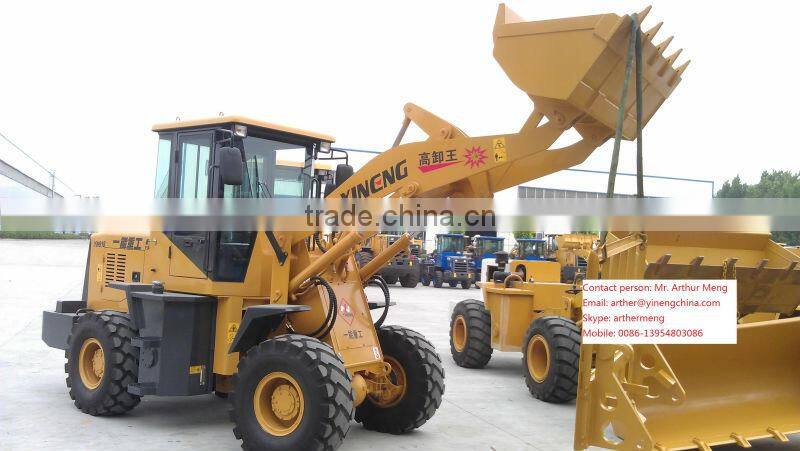 ZL15 mini loader (1500kg+0.7m3+Changchai engine/Euro III engine)
