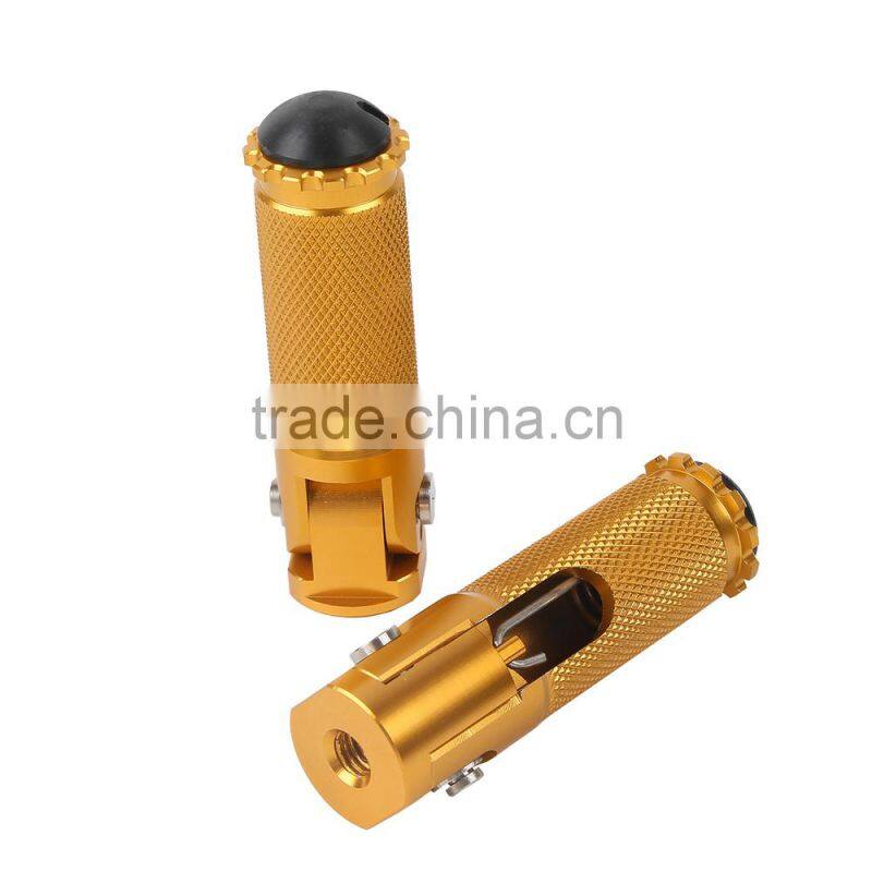 CNC Universal Folding Foot peg Footpeg Rearset For KAWASAKI ZX6R ZX10R S1000RR