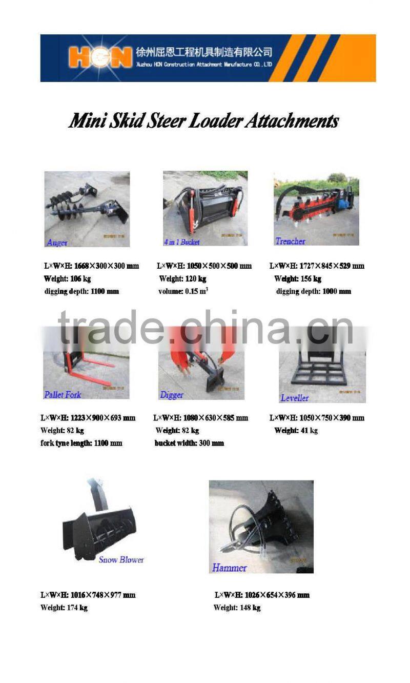 BOXER mini skid steer loader