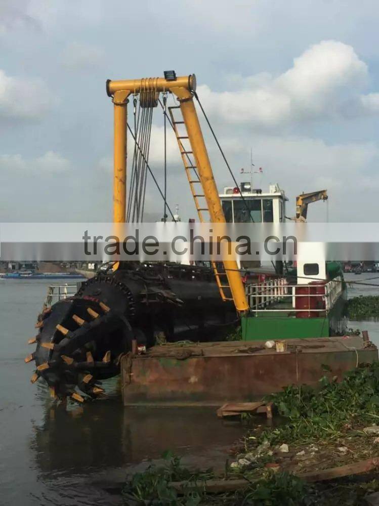 Cutter suction sand dredging machine/sand dredger for sale