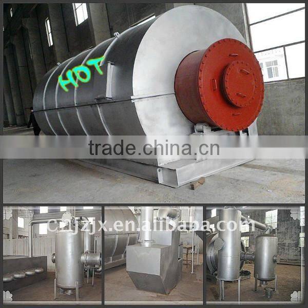 Hades tyre recycling manufacturer supplies radial tyres pyrolysis machine