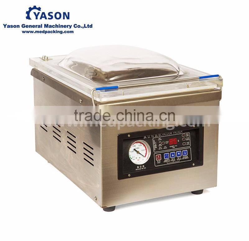 DZ-260 Desktop vacuum packaging machine Stainless steel body
