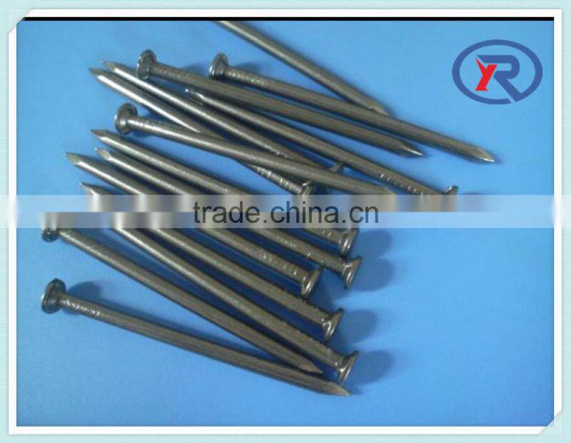 china supply 2.5"x3.0mm bright polished common wire nails,iron nails