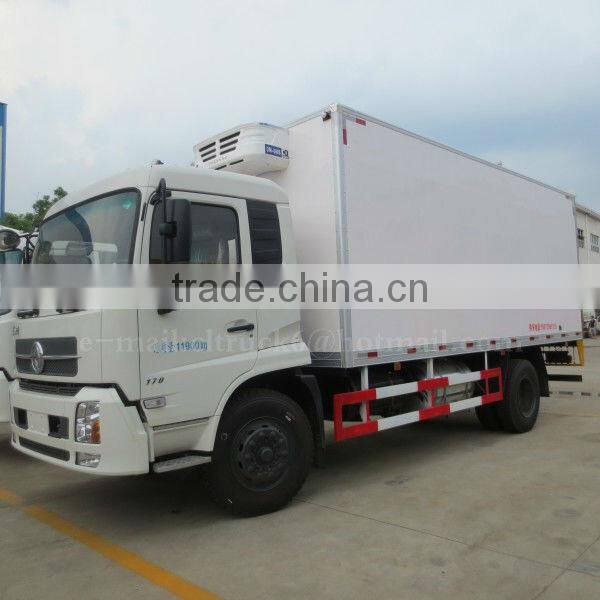 190HP DONGFENG KINGRUN 4*2 Truck with Cold Van 40m3