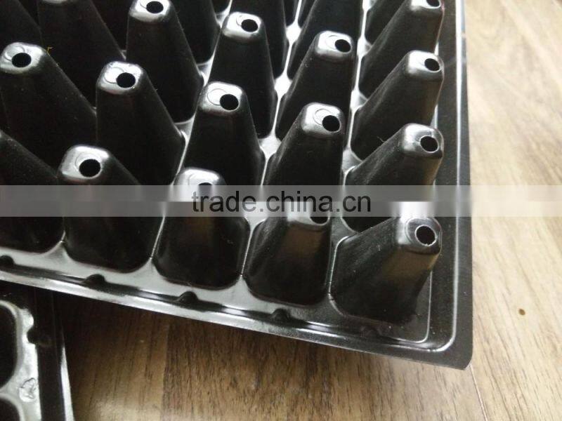 Cheap factory price reusable plastic seedling tray 128 cell