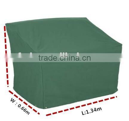 90g PE Tarpaulin garden covering, 2 seater bench cover, high quality covering