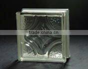 Acid Brown Cloudy Glass Brick