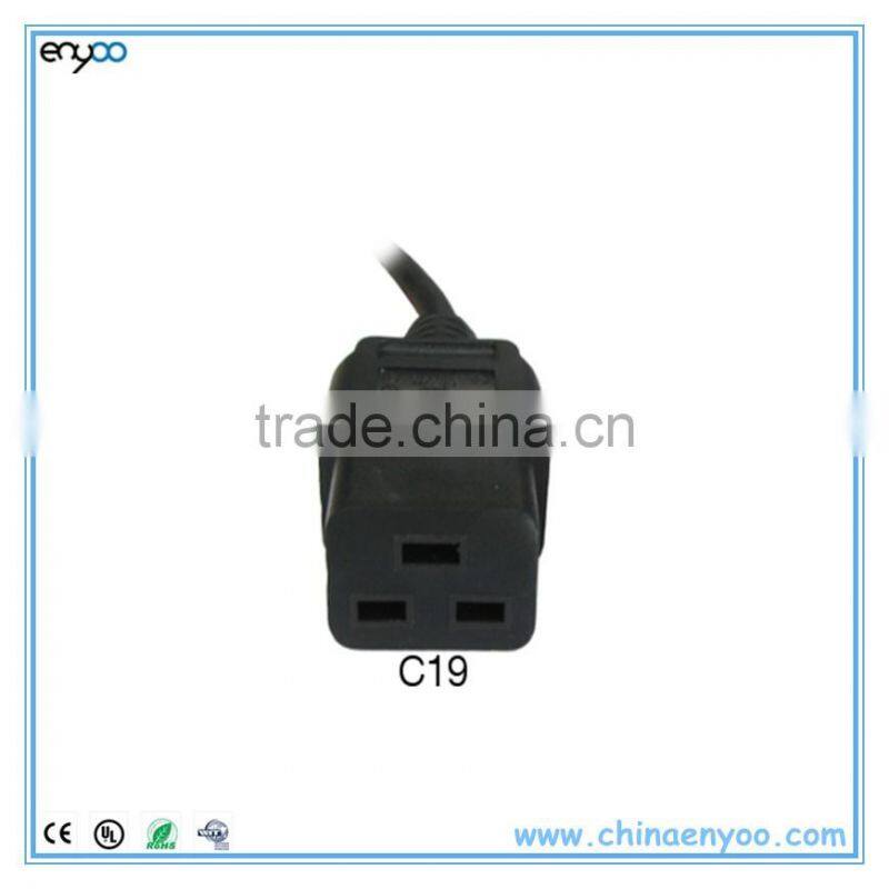 C20 to C19 Power Cord - Black Server Cable