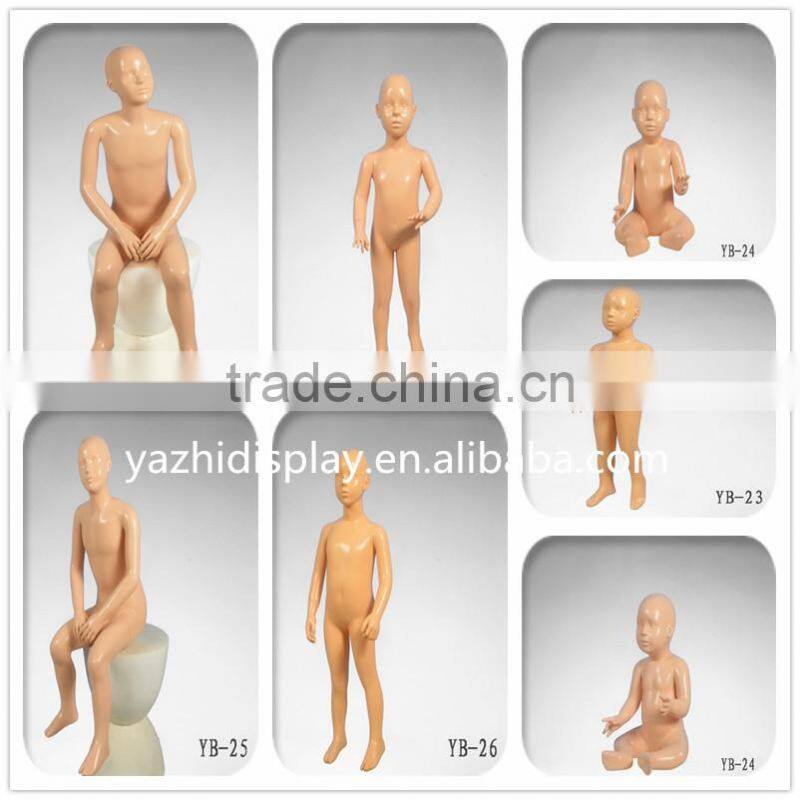 Factory sales realistic makeup child sexy model for children garment display