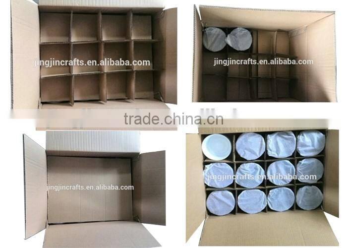 10oz glass candle jars amber/white/black candle container glass candle cup