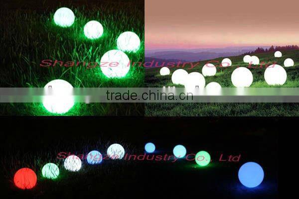 Light up plastic waterproof led glow ball
