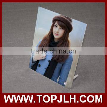 customized elegant beveled glass photo frame