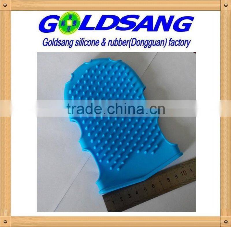 High quality silicone Massage gloves cosmetic tools