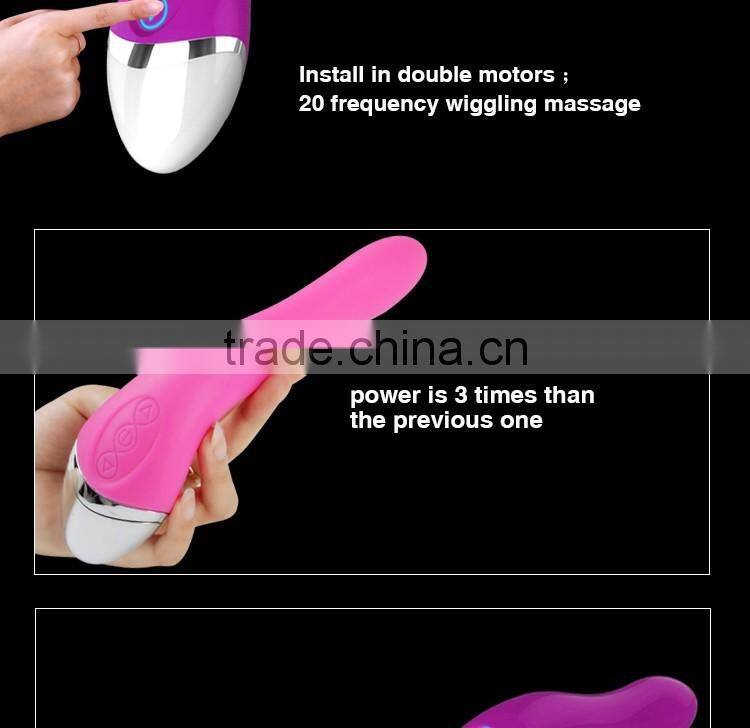 Double vibrating strengthen massager sexy toys for women