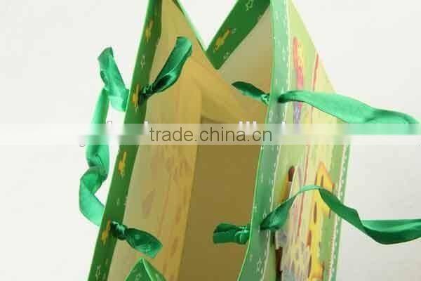 Printed Foldable Gift Bag With 3D Animal Designs/ Shopping Bag