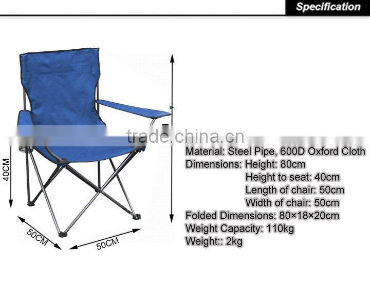 Folding fishing chair for easy carry