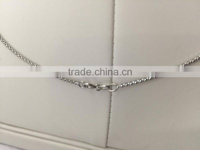 AAA 8-9mm purple raindrop freshwater pearl necklace with silver clasp