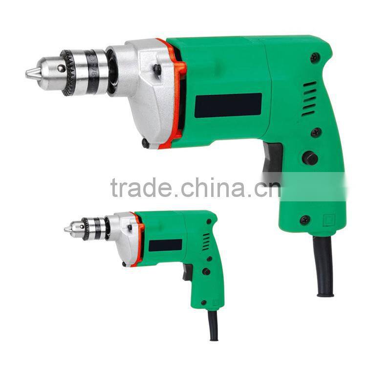 India Hot Sale 350w 10mm PowerCraft Hobby Hand held Drilling Drill Machine Portable Mini Electric Drill