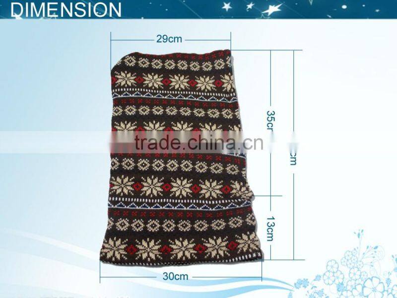 Neck warmer with hat