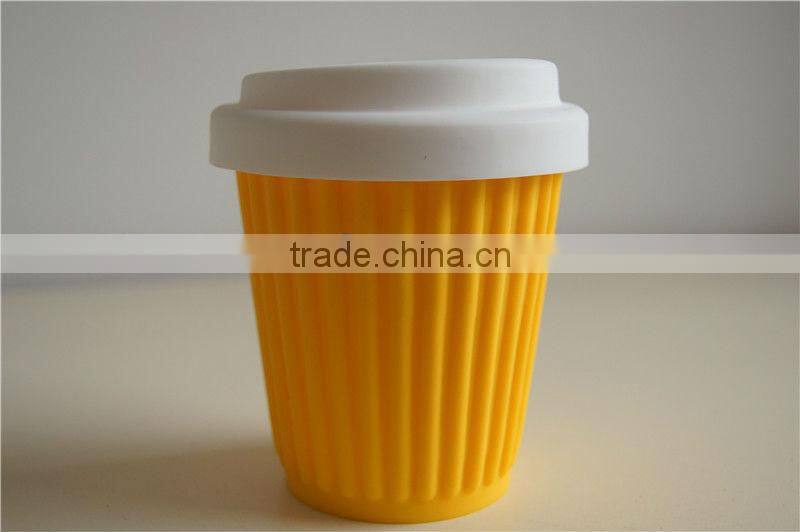 New fashionable silicone water cup /coffee cup/silicone kitchenware cup