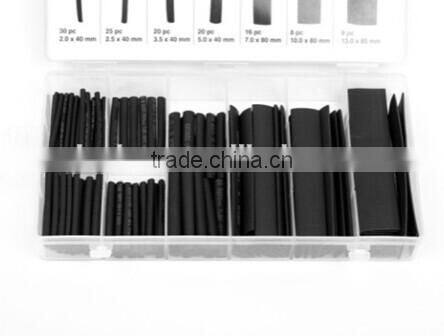 Cheap price ! 127pc PVC heat shrink sleeve assortment