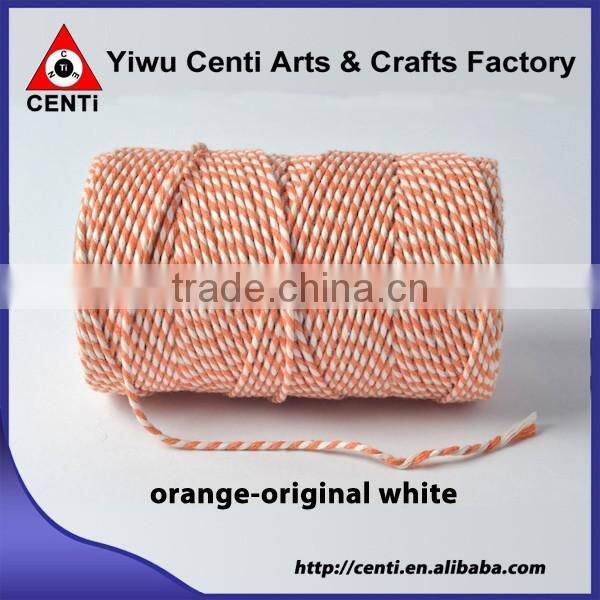 Top sale original white and moss coloured cotton bakers twine