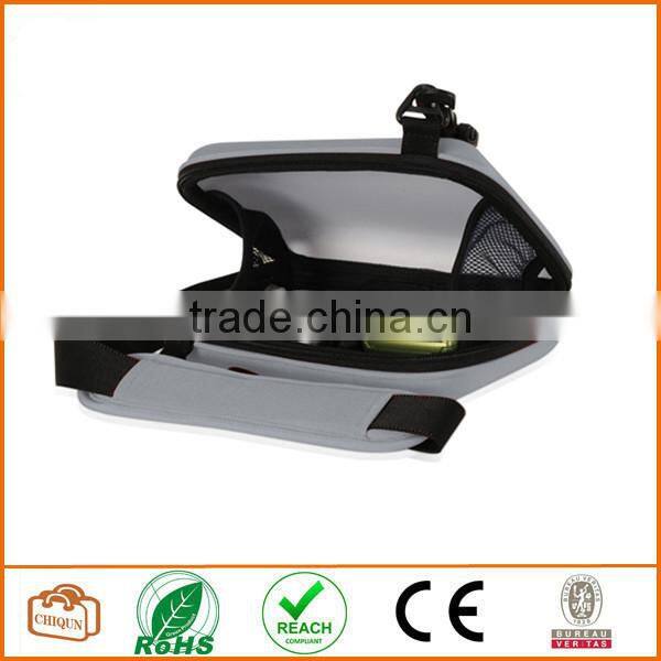 Mini Messenger Bag w/ Built-in Grid-it Organizer Light Gray