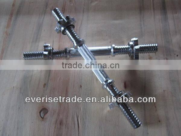 25.4mm / 28mm / 30mm Chrome barbell bar / short dumbbell bar