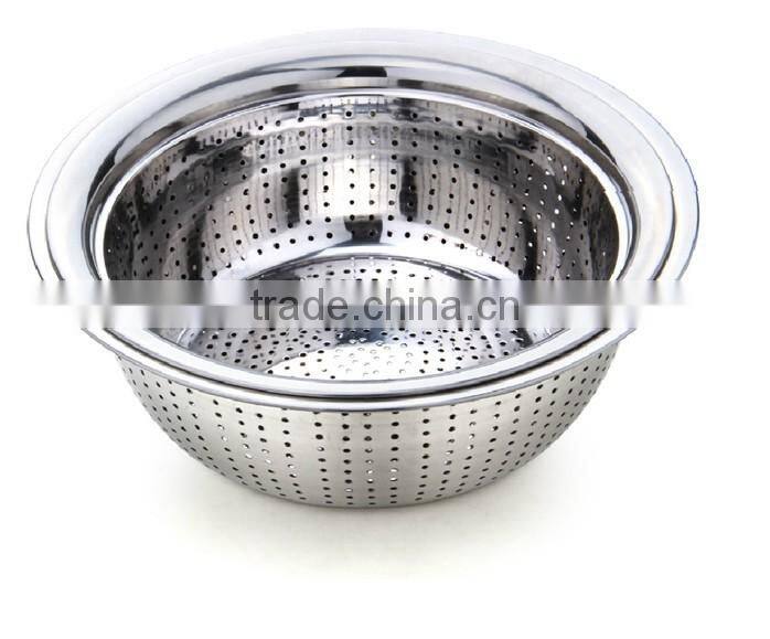 Stainless Steel Fruit Colander Vegetable filter Strainer