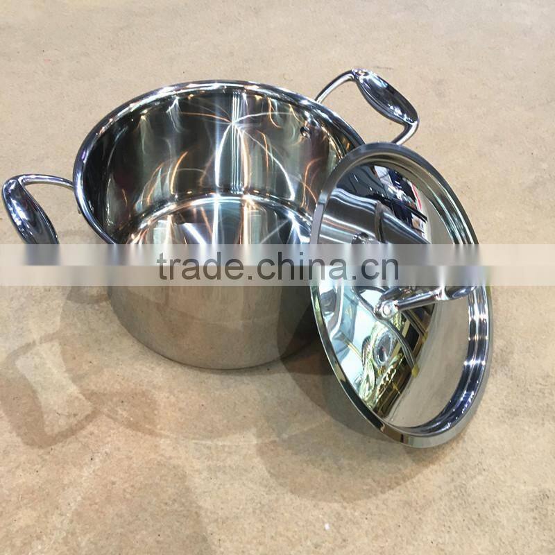 Kitchen Cook Stainless Steel Pot in set