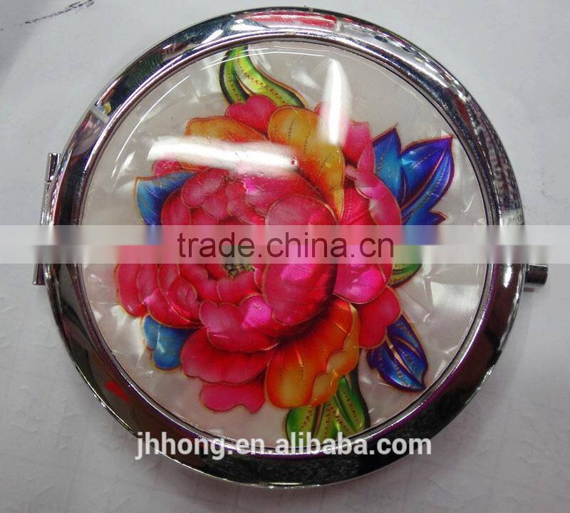 Compact make up mirror