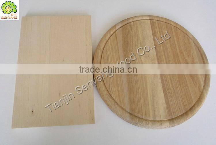eco-friendly direct manufacture birch/pine wooden chopping blocks
