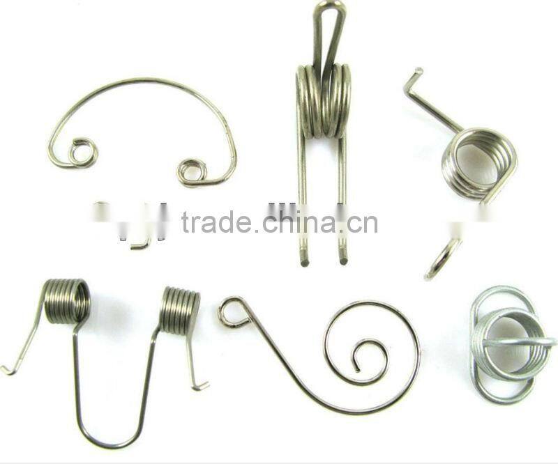 Spring metal stamping battery contact Toy accessories