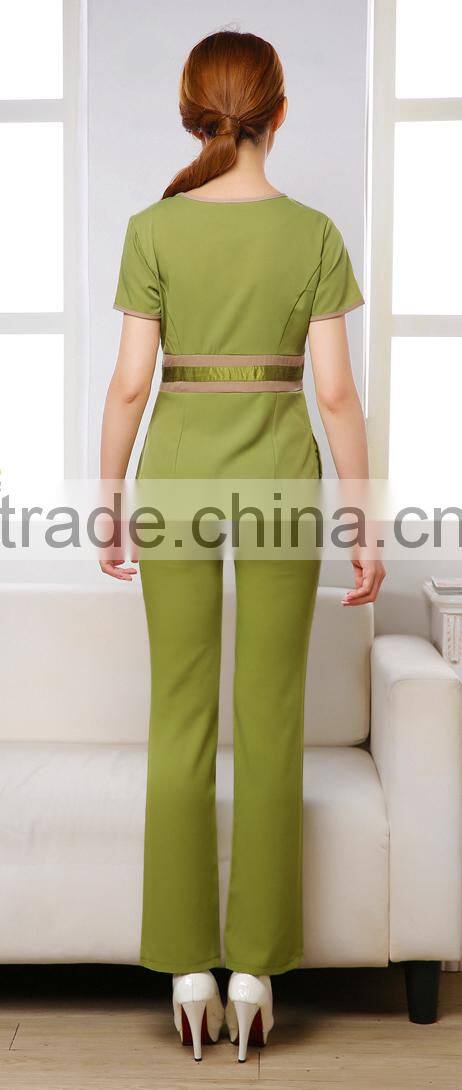 2017 OEM wholesale club costume restaurant uniform bar waitress fashion uniform high quality