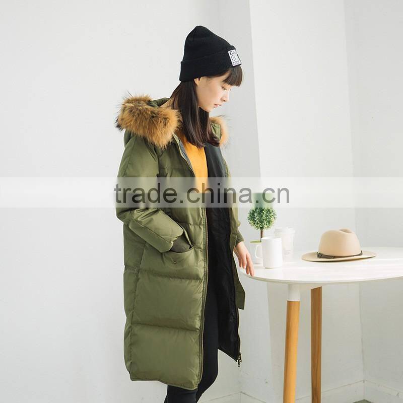 2016 new winter women jacket clothes down Cotton fur collar women's coat jacket