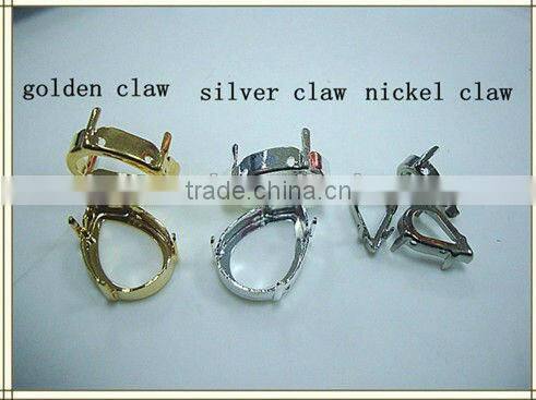 garment beads with metal sew on clothings